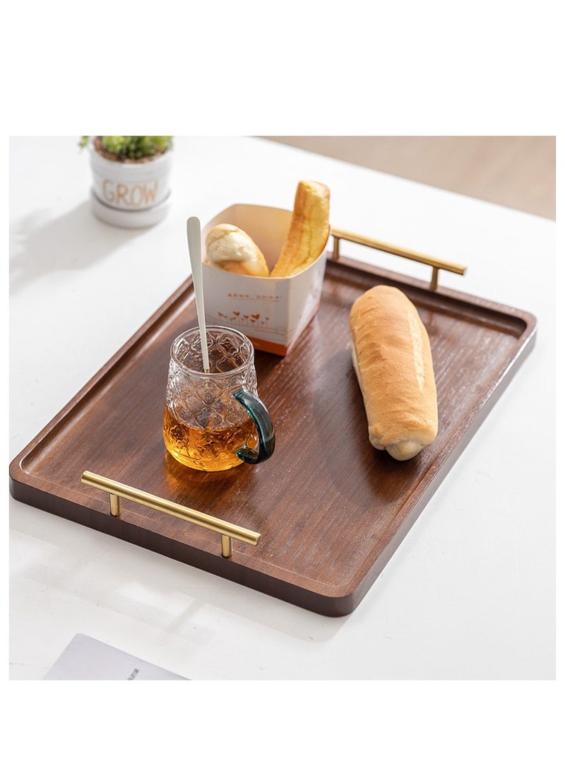 Bamboo trays, dessert trays, coffee plates, home décor，one piece  - Image 3