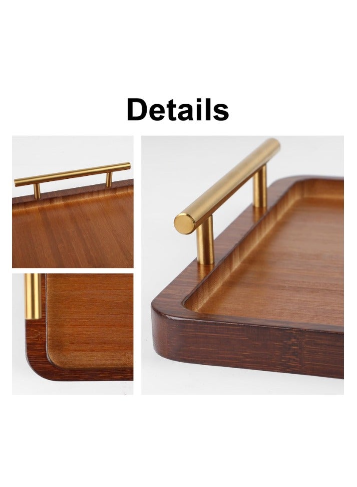 Bamboo trays, dessert trays, coffee plates, home décor，one piece  - Image 5