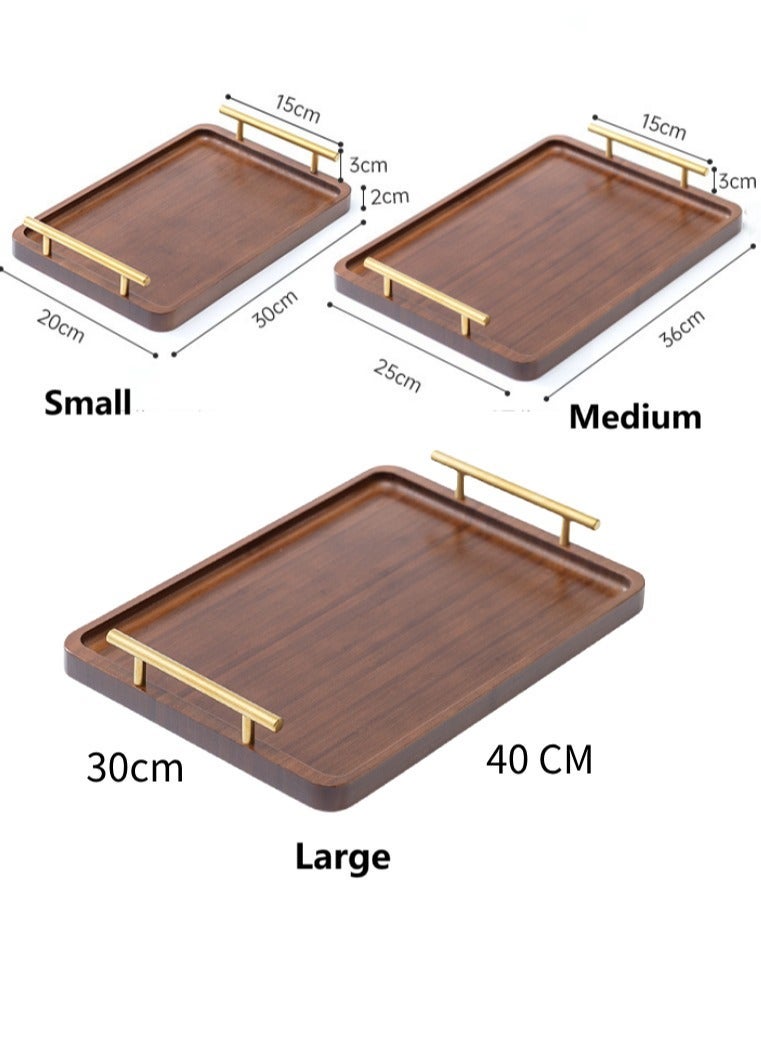 1pc, Serving tray, dessert trays, coffee plates, home décor，High quality Platter for Tea, Fruits, and Decor, Perfect for Living Room, Bedroom, Office, or Gift Giving - Image 4