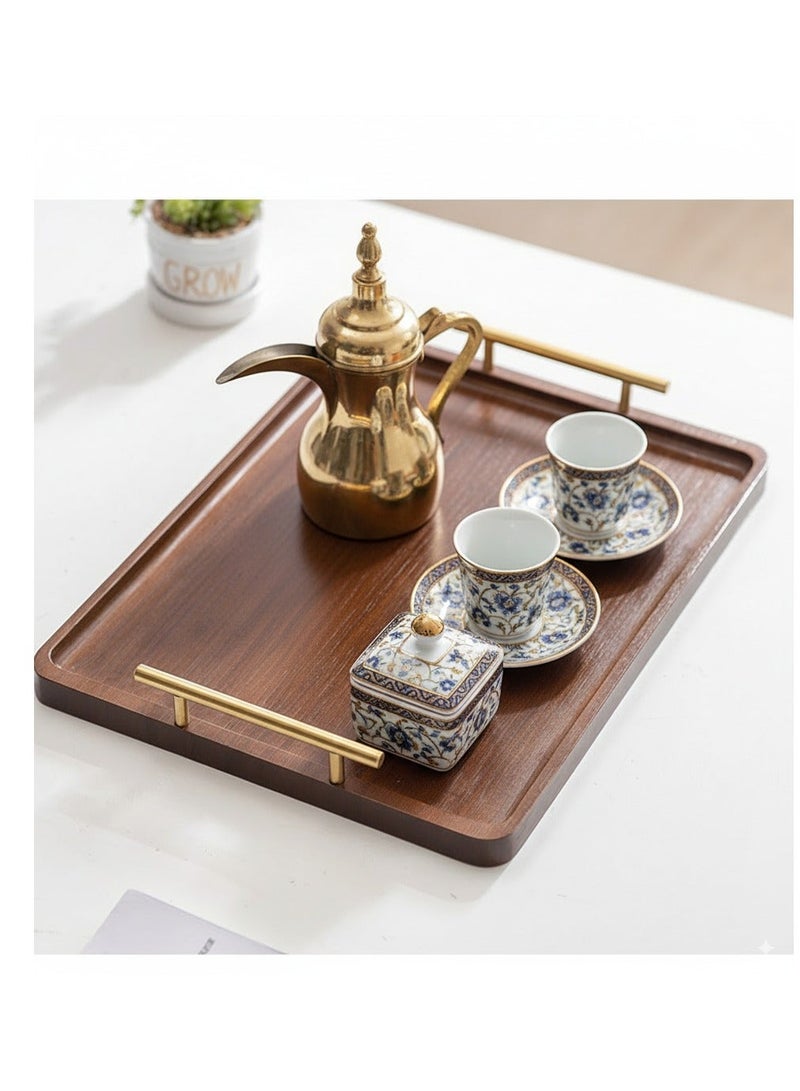 1pc, Serving tray, dessert trays, coffee plates, home décor，High quality Platter for Tea, Fruits, and Decor, Perfect for Living Room, Bedroom, Office, or Gift Giving - Image 1