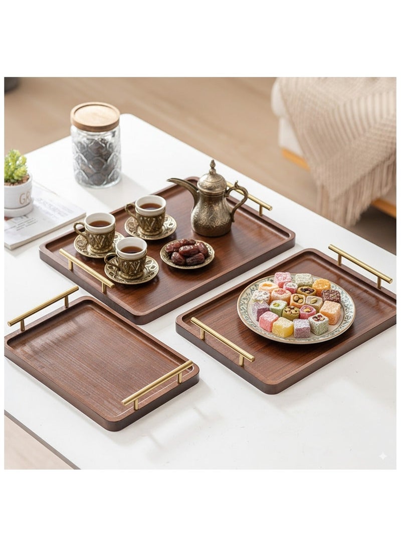 1pc, Serving tray, dessert trays, coffee plates, home décor，High quality Platter for Tea, Fruits, and Decor, Perfect for Living Room, Bedroom, Office, or Gift Giving - Image 1