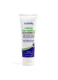 TriDerma Riderma Intense Fast Healing Cream For Sores Cuts Scrapes Cracked Hands Rashes And Hardtoheal Skin Irritations Therapeutic Skin Care 4.2 Oz Tube  - Image 2