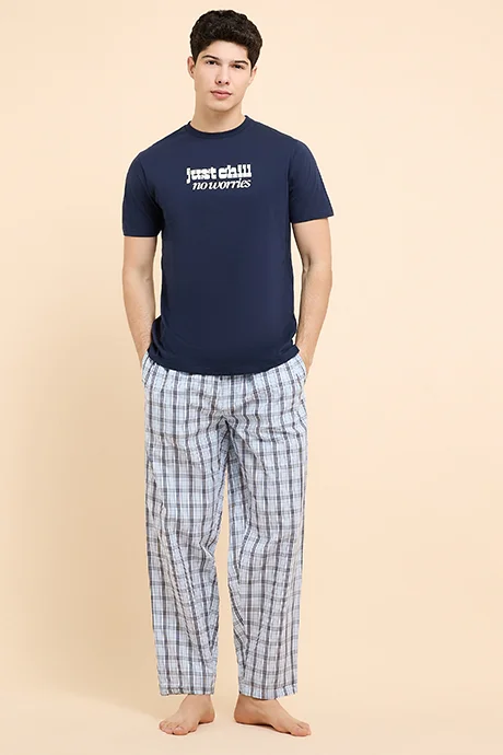 أر أند بي Plaid Loungewear Set