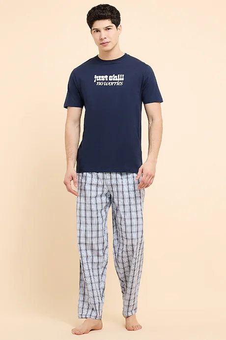 أر أند بي Plaid Loungewear Set