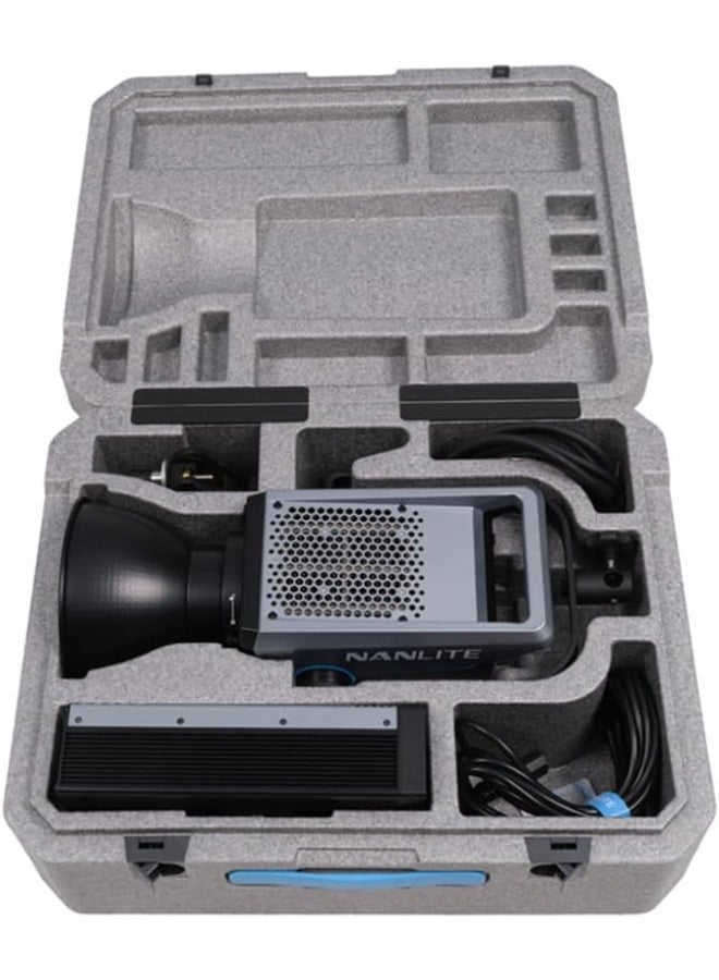 نانليت كشاف إضاءة FC-500C بتقنية LED RGBW (بقدرة 520 واط وألوان كاملة)، يتميز بنطاق درجة حرارة لونية يتراوح بين 2700 و7500 كلفن وقاعدة تثبيت من نوع Bowens. - Image 4