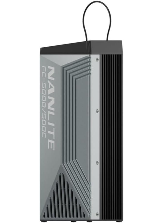 نانليت كشاف إضاءة FC-500C بتقنية LED RGBW (بقدرة 520 واط وألوان كاملة)، يتميز بنطاق درجة حرارة لونية يتراوح بين 2700 و7500 كلفن وقاعدة تثبيت من نوع Bowens. - Image 3