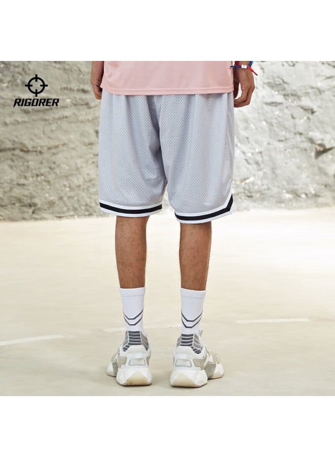 RIGORER  Zhunzhe Sports Shorts For Men And Women, Summer American-style Training Fitness Thin Street Running Casual Five-point Shorts - Image 1