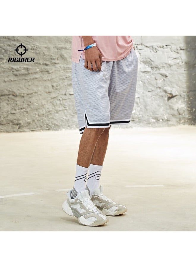 RIGORER  Zhunzhe Sports Shorts For Men And Women, Summer American-style Training Fitness Thin Street Running Casual Five-point Shorts - Image 2