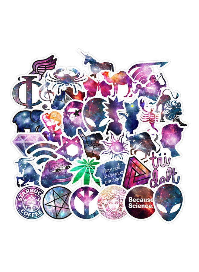 NIBEMINENT 100-Piece Cool Waterproof Sticker Set - Image 1