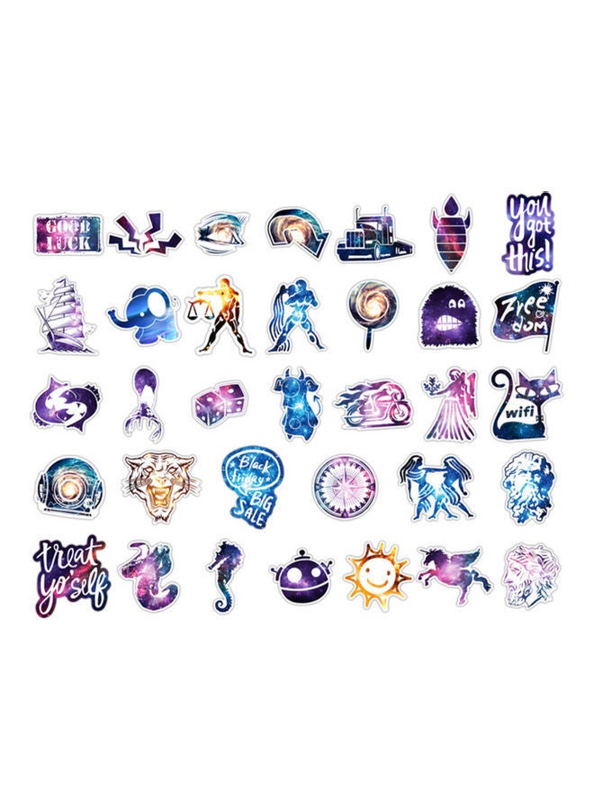 NIBEMINENT 100-Piece Cool Waterproof Sticker Set - Image 3