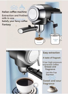 M MIAOYAN New style coffee machine Italian home automatic high pressure extraction steam milk foam machine coffee machine  - Image 4