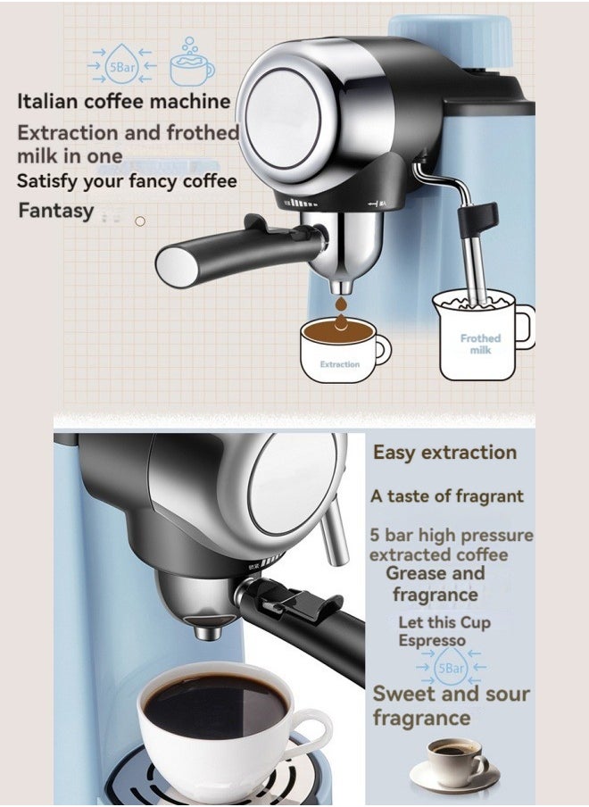 M MIAOYAN New style coffee machine Italian home automatic high pressure extraction steam milk foam machine coffee machine  - Image 4
