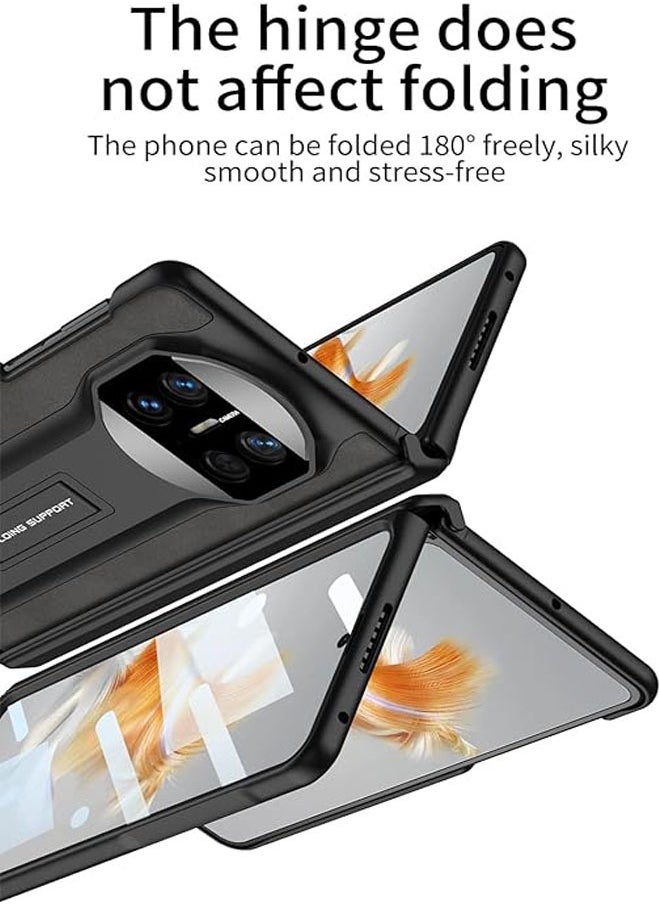 General - Ronghua Mate X3 5G Case with Magnetic Hinge Protection, Full Body Case, PU Leather Protective Stand Phone Case with Stand and Screen Protector for Mate X3 - Image 1