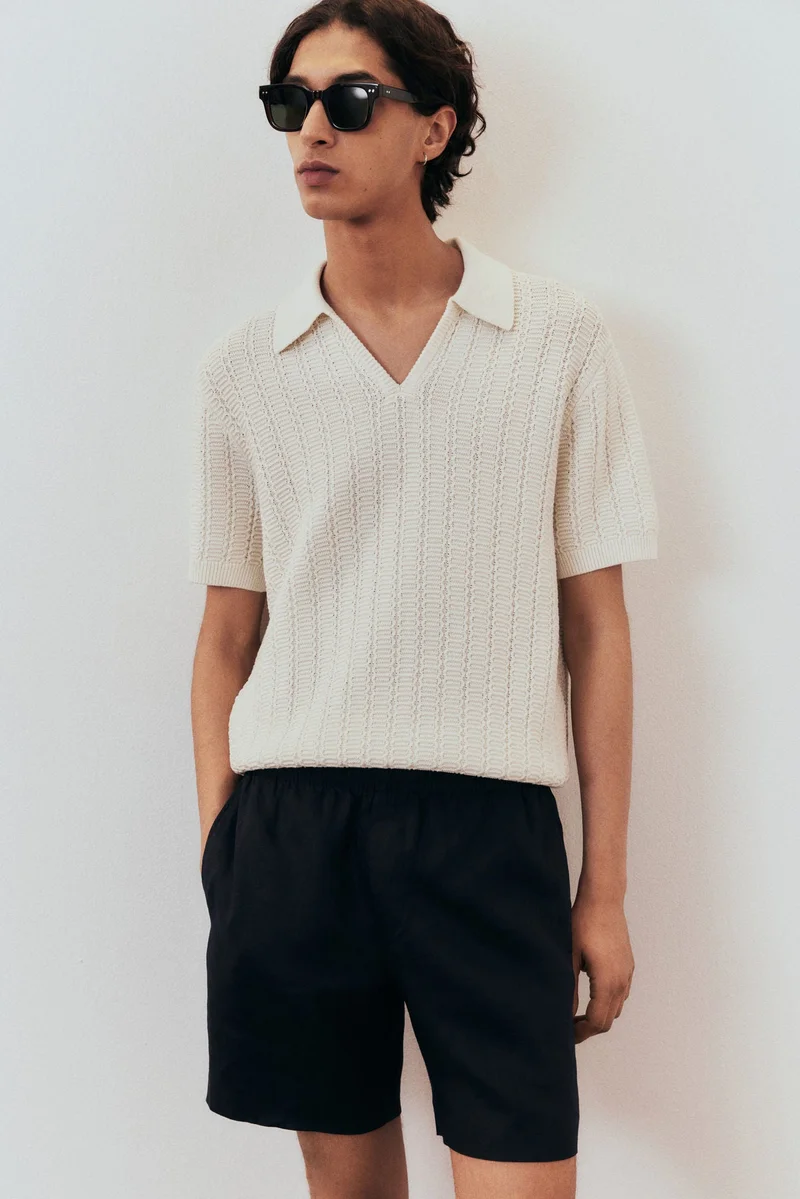 H&M Regular Fit Linen shorts