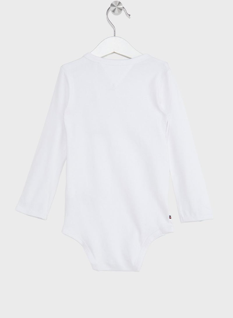 TOMMY HILFIGER Infant Logo Bodysuits - Image 2