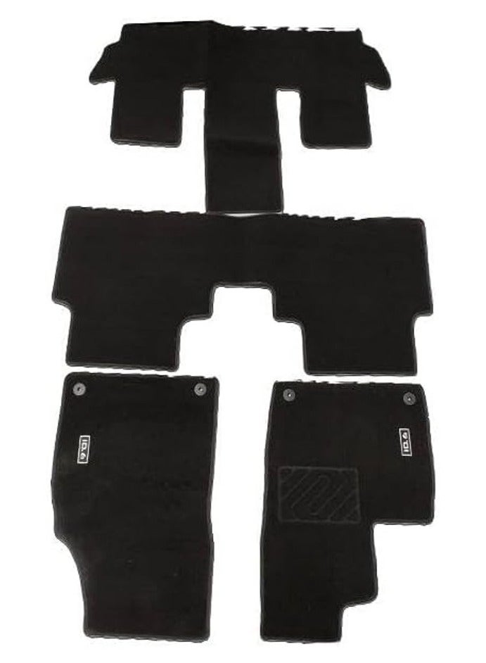 EV Protec VW ID6 Soft Floor Mats with Logo – 6 seater
