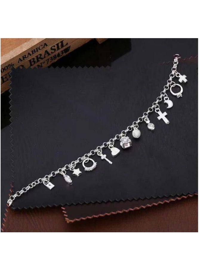 الفضية ثلاثة عشر قطعة معلقة السديلة - Image 4