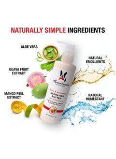 Warren London Hydrating Butter Leave In Pet Conditioner For Dogs | Lotion Skin And Coat Aloe Puppy & Dog Hair Detangler, Dry Skin, Fur Dandruff Use After Shampoo Bathing Made In Usa Guava 8Oz  - Image 3