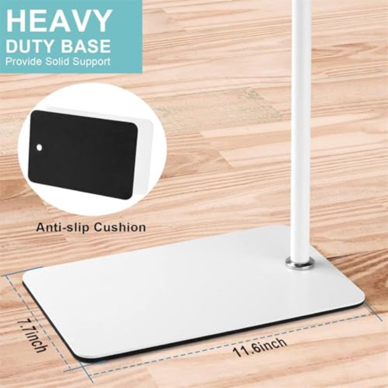 Baby Monitor Floor Stand Holder for home use, aluminum alloy, black, adjustable height up to 180CM with 360 rotation - Image 4