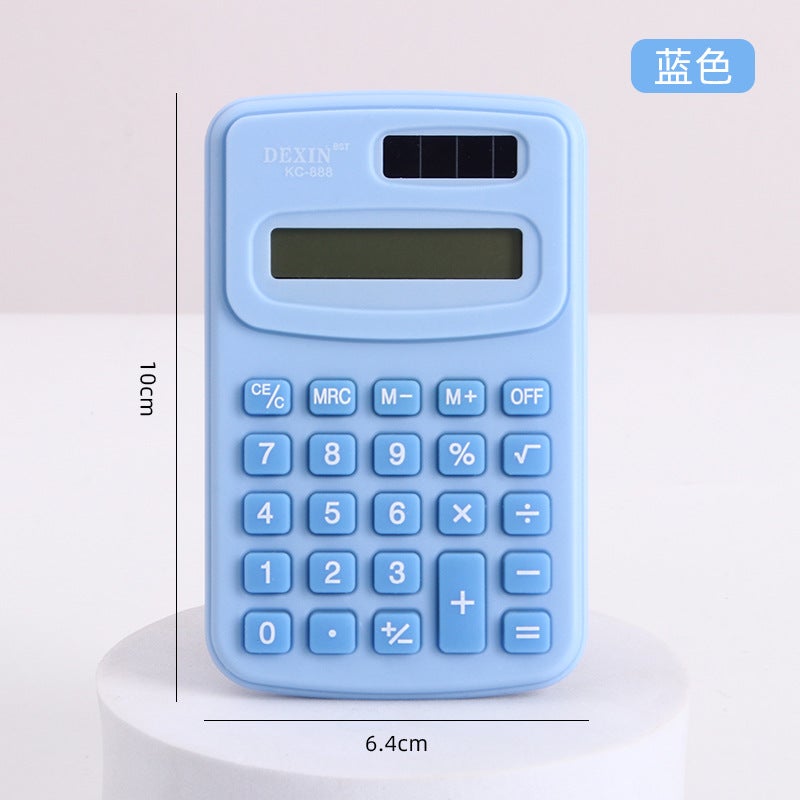 Creative Mini Calculator Cute Cartoon High Color Value Primary School Portable Small Computer Office Supplies - Image 1