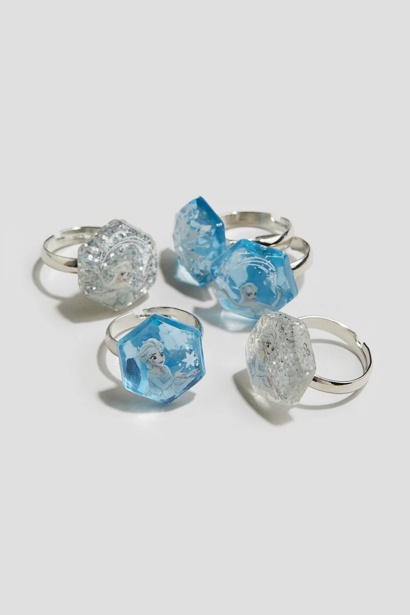 H&M 5-pack rings