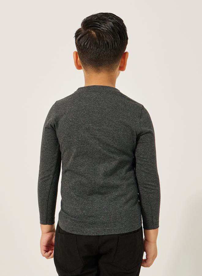 Styli Graphic Print Round Neck T-Shirt  - Image 4