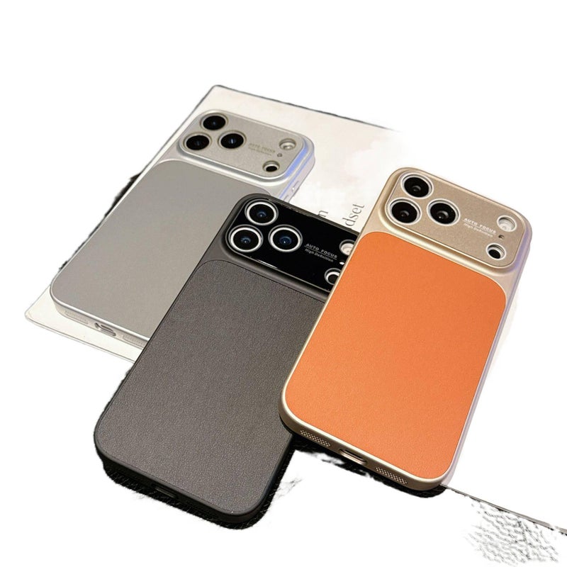 Drop Protection iPhone 14 Plus Leather Texture for iPhone 14 14 Plus 14 Pro 14 Pro Max with Anti Fingerprint and Large Window and Texture - Image 3
