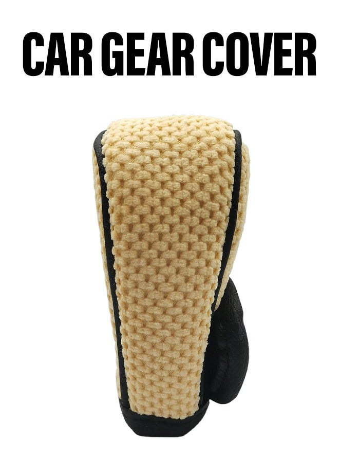 سبايدر غطاء ناقل الحركة الأوتوماتيكي من سبايدر بريميوم يونيفرسال مع مقبض تروس مريح ومريح بيج، أسود كبير GDT110 - Image 1