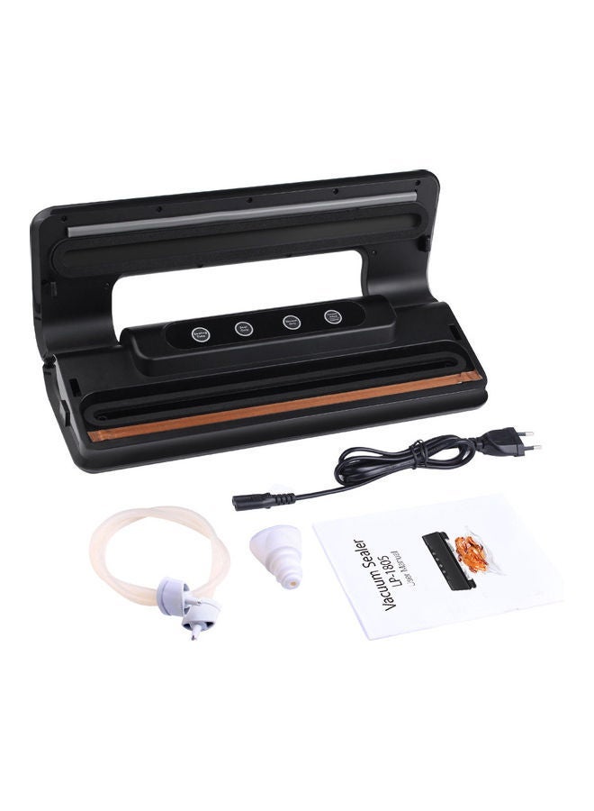 NIBEMINENT Automatic Vacuum Sealing System With Intelligent LED Indicator Lights Includes Of 15 PCS Bags Black 38*9*19cm - Image 4