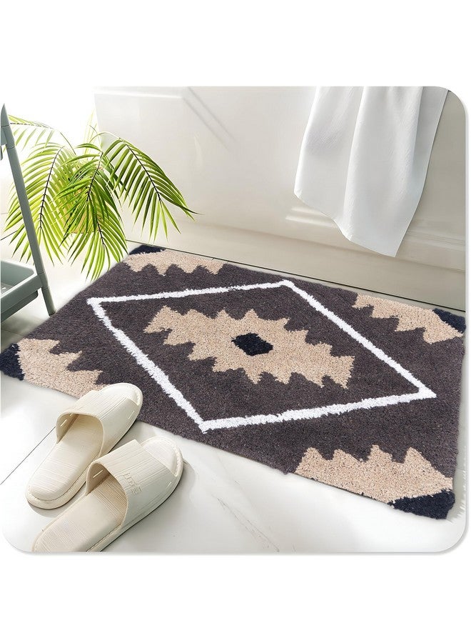 AAZEEM Absorbent Rectangular Door Mat for Indoor Entrance 16x24 Inch Non Slip Mat for Front Door Entryway,Soft Cotton Home. Hotel Balcony Floor Carpet,Doormat for Home,Doormat,Floor Mats,Beige - Image 2