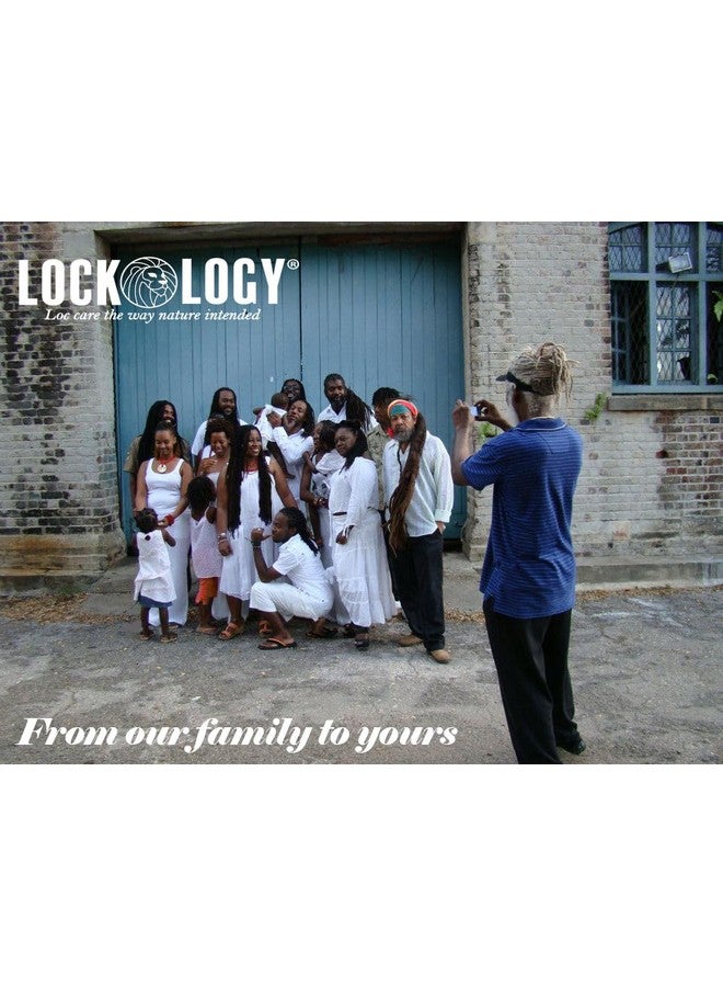 Lockology Loc Gel - No Build Up, Residue or Flakes, Aloe Lemongrass Retwisting Gel for Locs, Dreadlock Accessories, 8 fl oz - Image 3