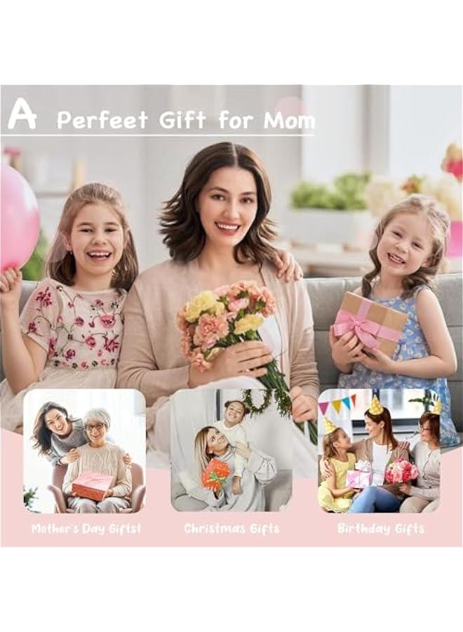 Wooden Puzzles for AdultsJigsaw Puzzles 200 Pieces,Gifts for Mom from Daughter Son Kids,Unique Gifts for Mom with Gift Boxes  Cards(11.8x10.2 Inch), MQJ-2 - Image 3