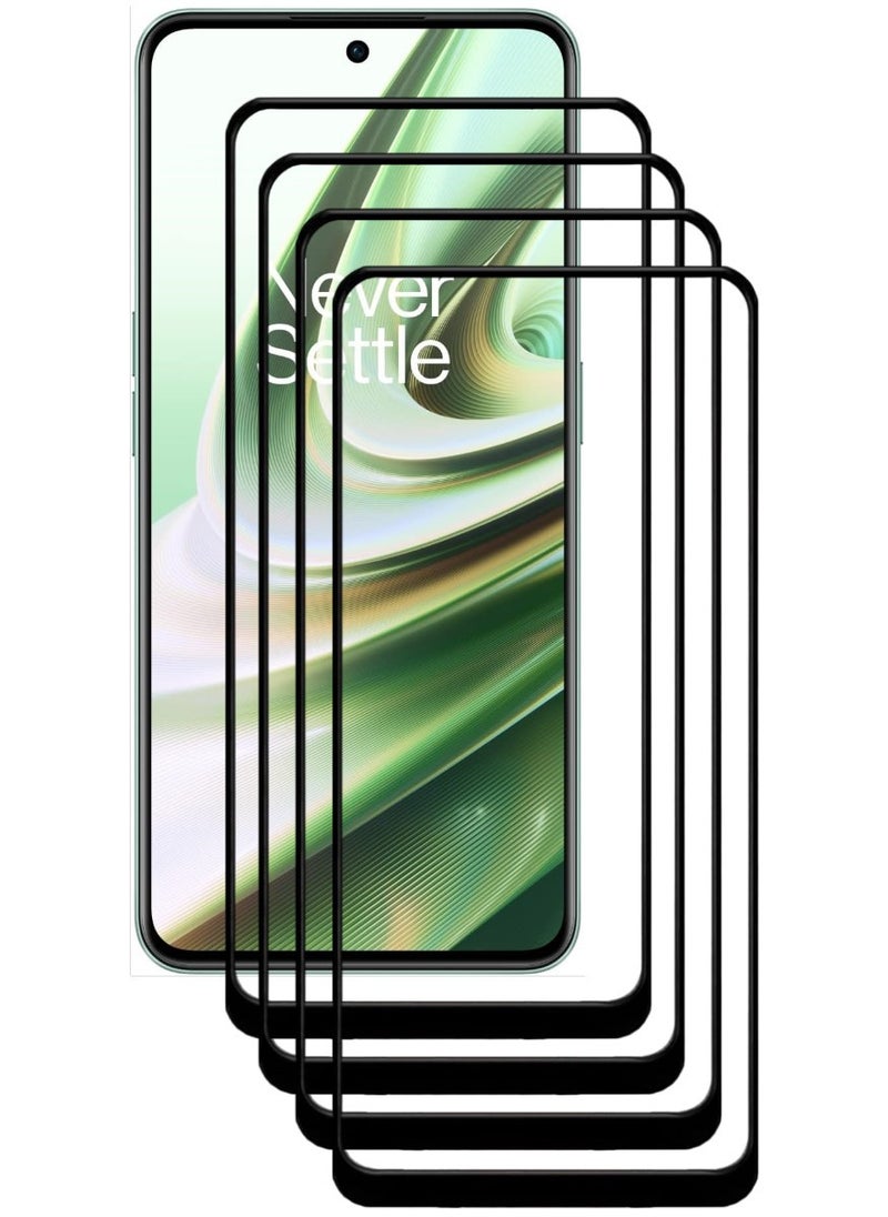 ACLIX 4 Pieces Antistatic ESD Dustproof Premium Quality High Definition Tempered Glass Screen Protector Designed For OnePlus 10R - Image 1