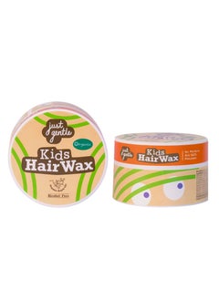Just Gentle Just Gentle Kids Hair Wax - Organic Argan Oil & 6 Fruit Extracts, Alcohol-Free, Paraben-Free, Berry Scent, 45g  - Image 1