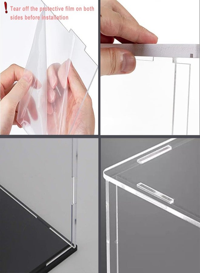 Nynelly Acrylic Display Case for 1/10 Scale or 1/12 Scale Diecast Car, Acrylic Boxes for Display for Lego 42214 42210 42154 Toys Collectibles, Model Car Display Case with Base ,Truck Showcase Storage - Image 4