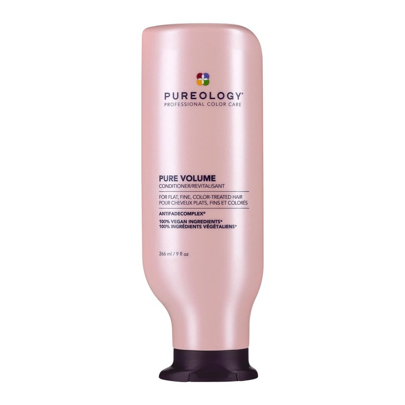 Pureology Pure Volume Conditioner - Enhances Volume and Movement, Lightweight Shampoo for Fine, Flat, Color Treated Hair, 9 Fl Oz - Image 1