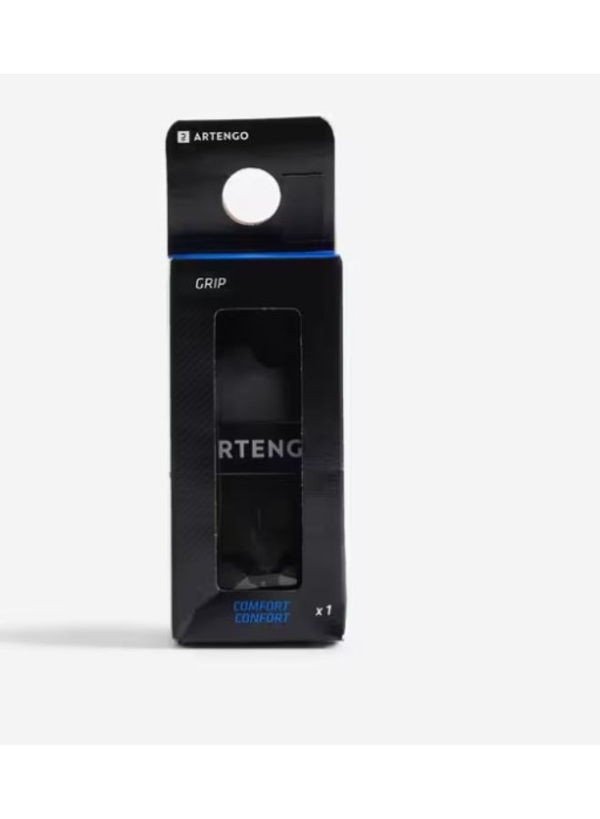 ARTENGO Tennis Comfort Grip – Black – Cushioned Replacement Grip for Shock Absorption, Comfort & Control - Image 1