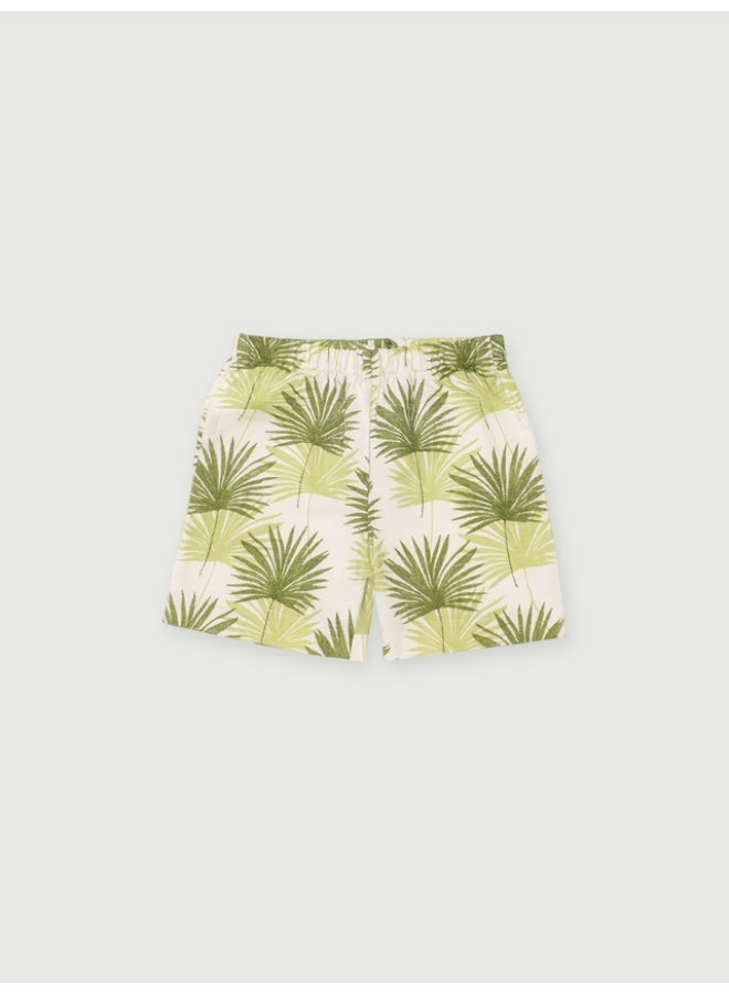 Luay Boys Cotton Co-ord Set | Premium Summer Outfit with Stylish T-Shirt & Shorts | Trendy, Comfortable Cotton Clothing for Kids | Perfect Daily Wear for Boys (Soft & Lightweight) Green (3-4 Years) - Image 3