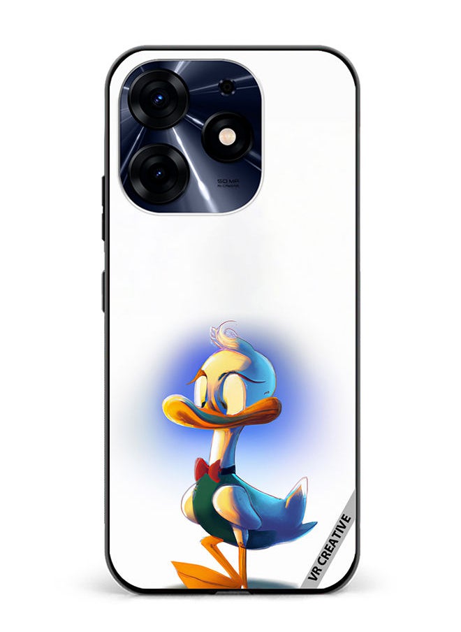 VR CREATIVE - Protective Case Cover For Tecno Spark 10 Pro Donald Duck Design Multicolour - Image 1