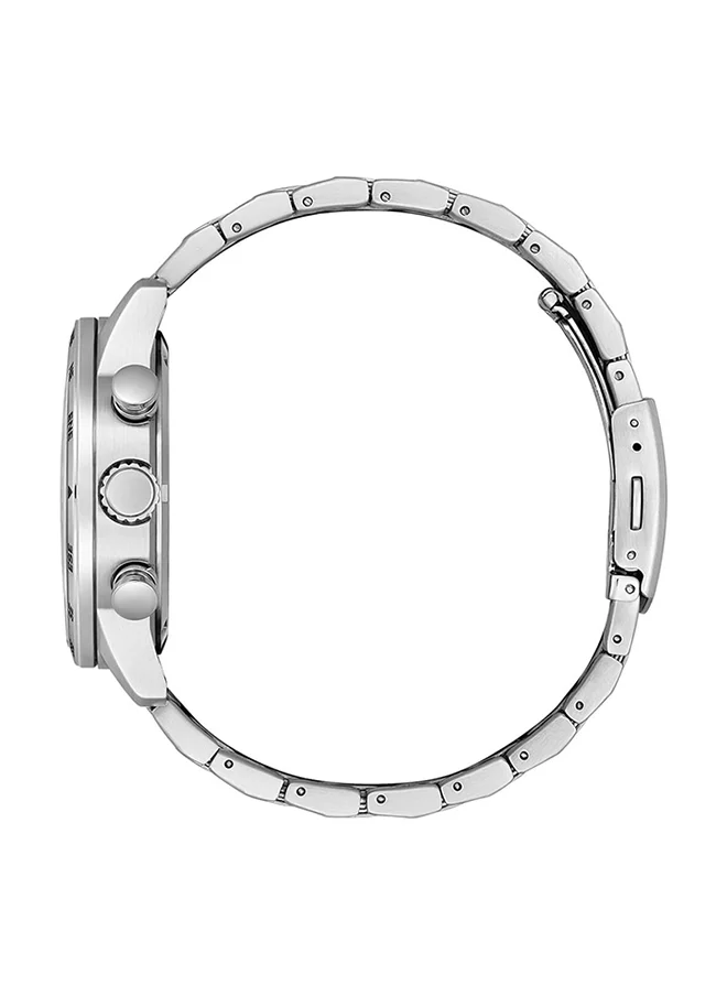 CITIZEN Men's Analog Tonneau Shape Stainless Steel Wrist Watch CA0790-83E - 43 Mm