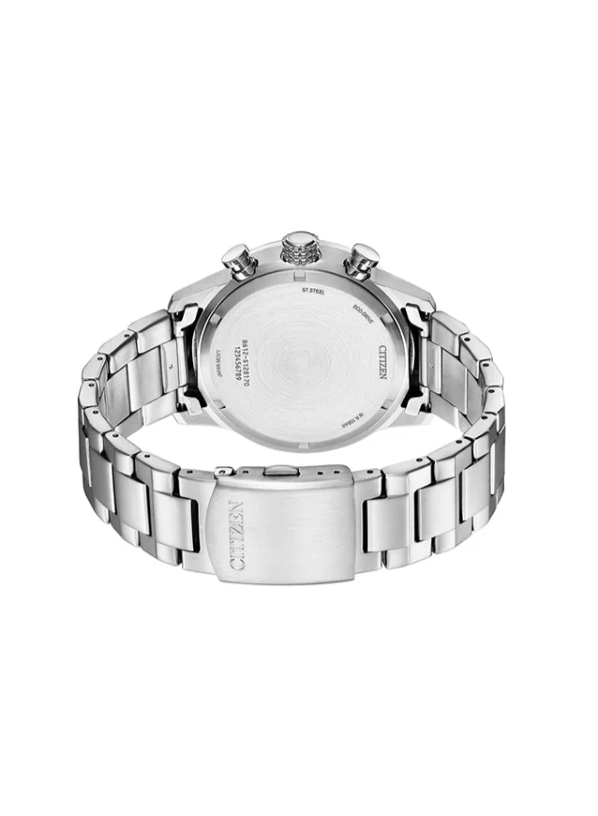 CITIZEN Men's Stainless Steel Strap Eco-Drive Standard Watch CA0790-83E - 43 mm