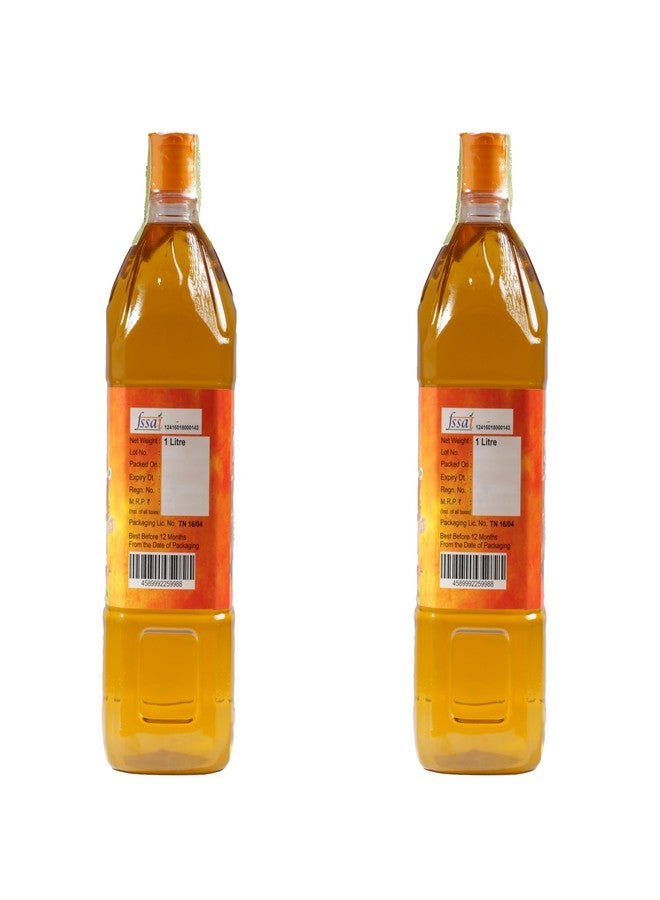 SRT AGMARK GRADE1 Gingelly Oil/ Sesame Oil, 1 Litre (Pack of 2) - Image 3