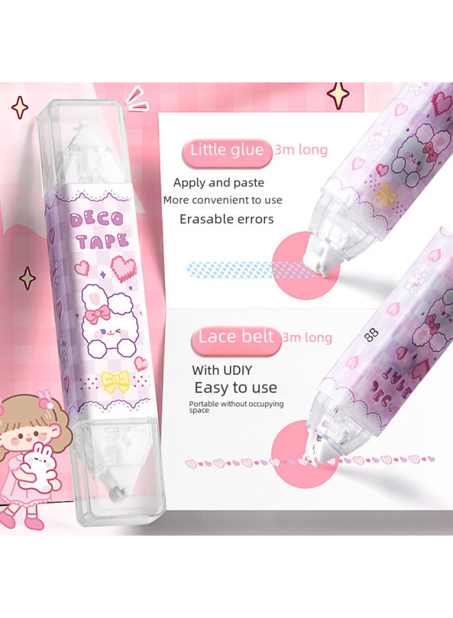Kaba Bear Hand Account Set Gift Box With Stickers Hand Account Special Set Girls Cute Primary School Children Gift Box - Image 4