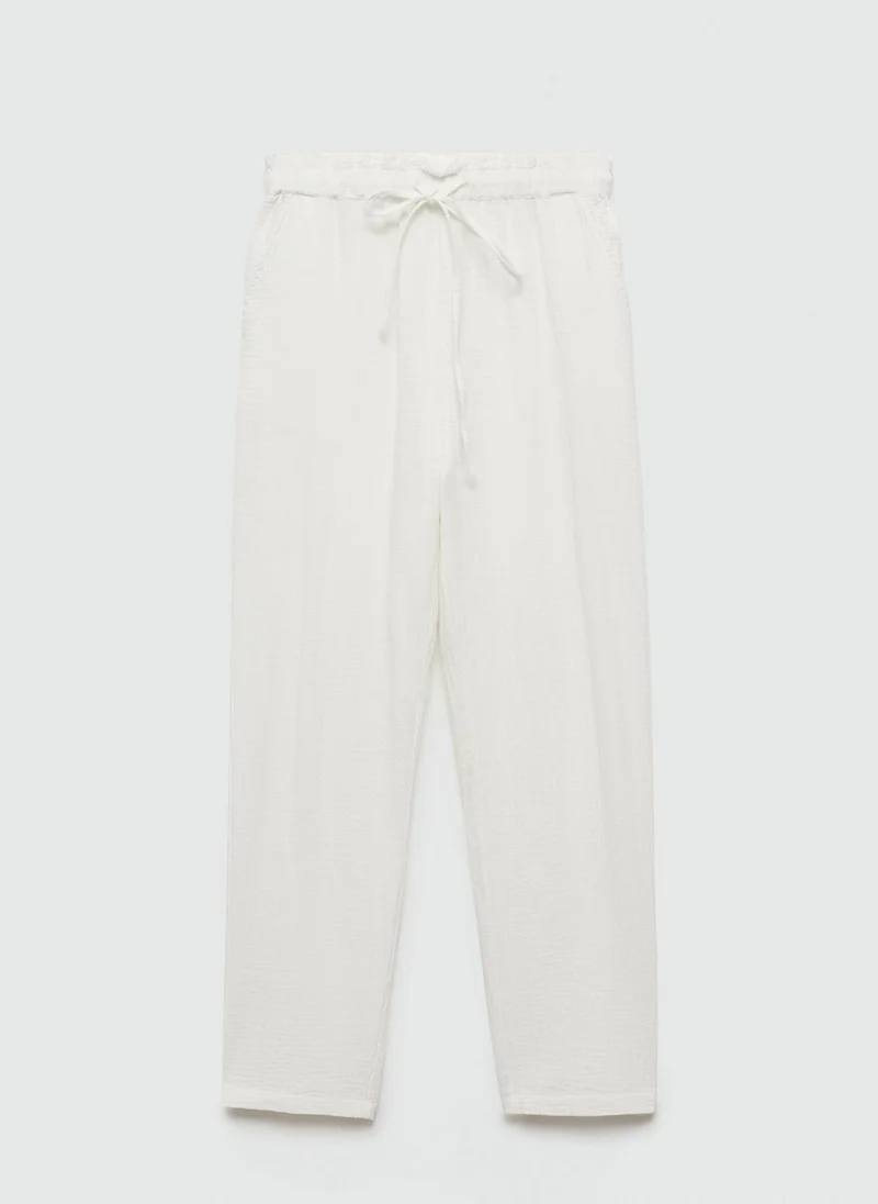 MANGO High Waist Pants
