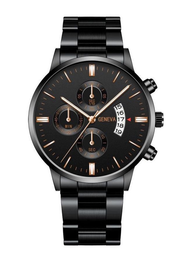 Geneva ساعة كواتز أنالوج للرجال بتصميم عصري - Image 1