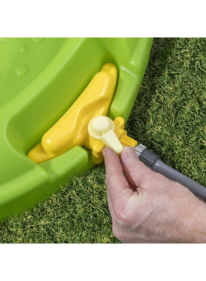 ستيب2 Water Bug Splash Pad & Sprinkler for Toddlers 3Y+ | 2-in-1 Outdoor Kids Water Play Pad with Garden Hose Attachment, 45° Spray & Easy Storage | Green - Image 5