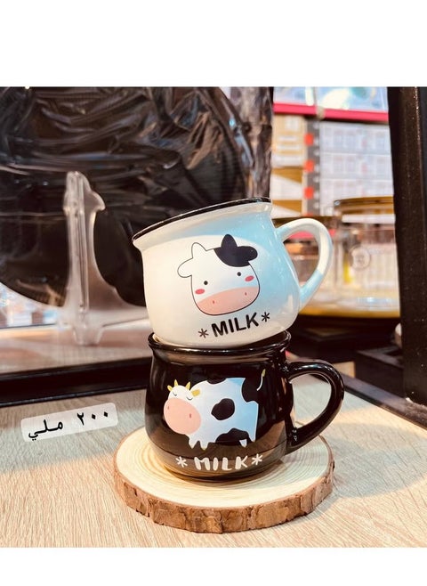 A cow mug Distinctive and new shape 1pcs Multicolore
