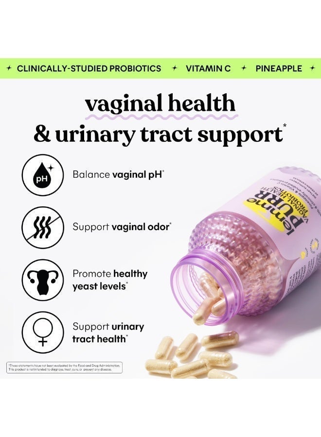 Lemme, Purr, Vaginal Health Probiotics, 60 Vegan Capsules - Image 2