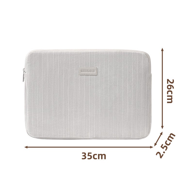 New Laptop Sleeve Notebook Protective Cover Velvet 14inch / 15.6inch Laptop Sleeve - Image 1
