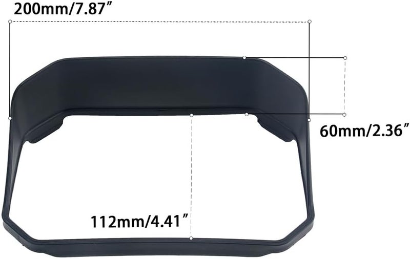 Vuzmode Motorcycle Dashboard Protector - Image 2